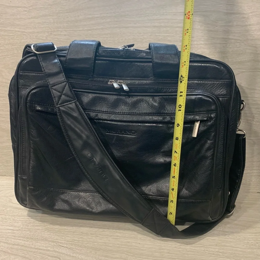Murano Italian Leather Briefcase